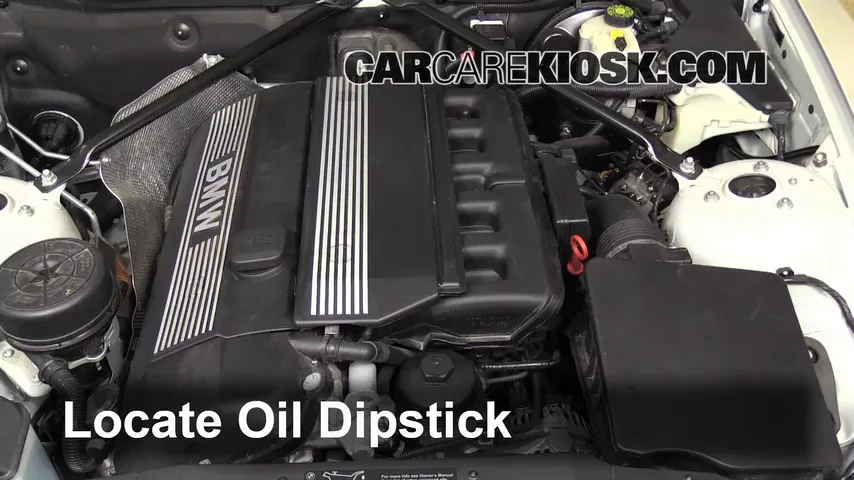 2004 BMW Z4 2.5i 2.5L 6 Cyl. Oil Check Oil Level